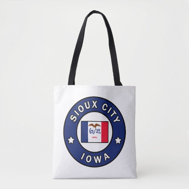 Bolsa Tote Sioux City Iowa (Frente)