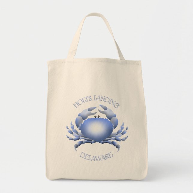 Bolsa Tote Siri Azul de Holts Landing (Frente)