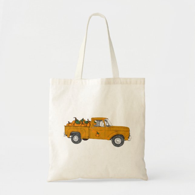 Bolsa Tote sistema de abóbora (Frente)