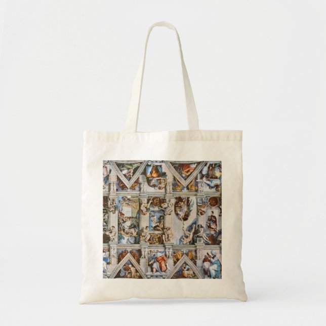 Bolsa Tote Sistine Chapel Ceiling Michelangelo (Frente)