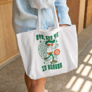 Bolsa Tote Skater Angel Cartoon