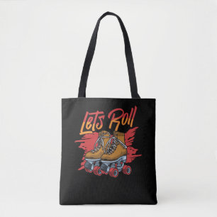 Bolsa Tote Skates do cilindro Rastreamento do cilindro trasei
