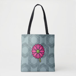 Bolsa Tote SKAYMARTS | Blue Boho Rosa