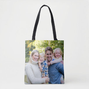 Bolsa Tote SKAYMARTS   Saco de Design de Fotografia da Famíli