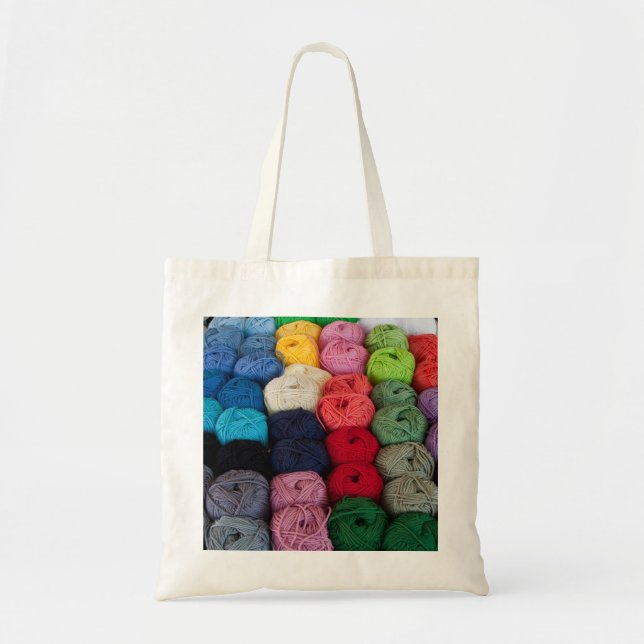 Bolsa Tote Skeins do fio (Frente)