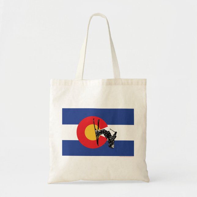 Bolsa Tote Ski Colorado (Frente)