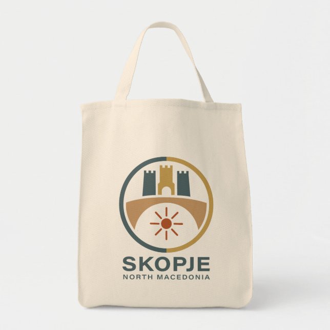 Bolsa Tote Skopje North Macedonia Europe (Frente)