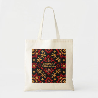 Bolsa Tote Skopska Crna Gora Embroiderme Design Tote Bag
