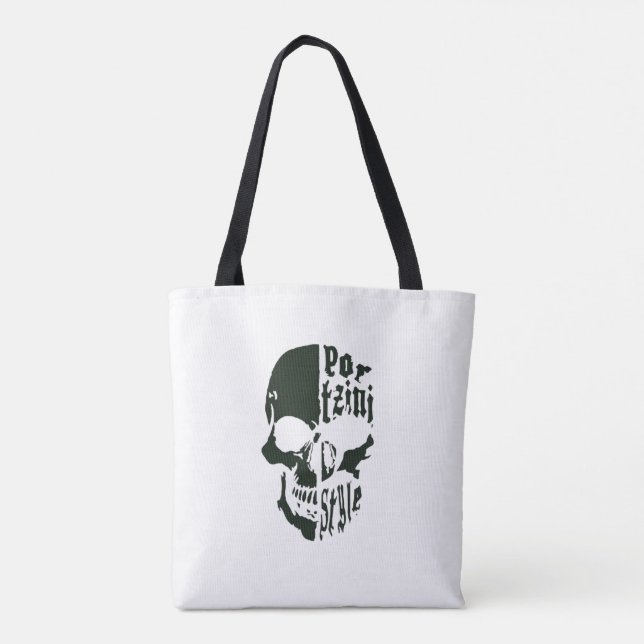 Bolsa Tote Skull  (Verso)