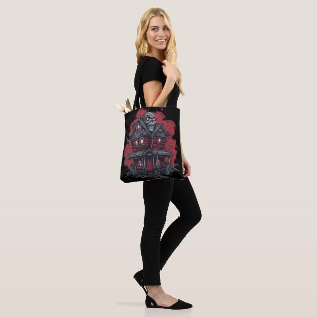 Bolsa Tote Skulltop Manor: Um Pesadelo Liberado (No(a) Modelo)