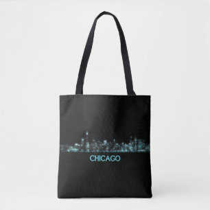 Bolsa Tote Skyline Chicago