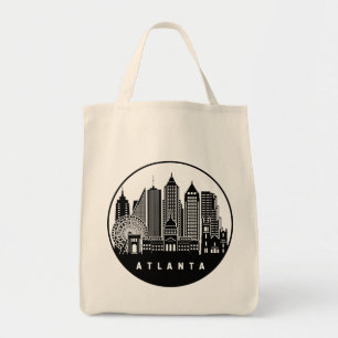 Bolsa Tote Skyline da Atlanta Georgia