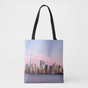 Bolsa Tote Skyline da Noite de Nova York