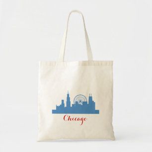 Bolsa Tote Skyline de Chicago
