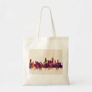 Bolsa Tote Skyline de Chicago Illinois
