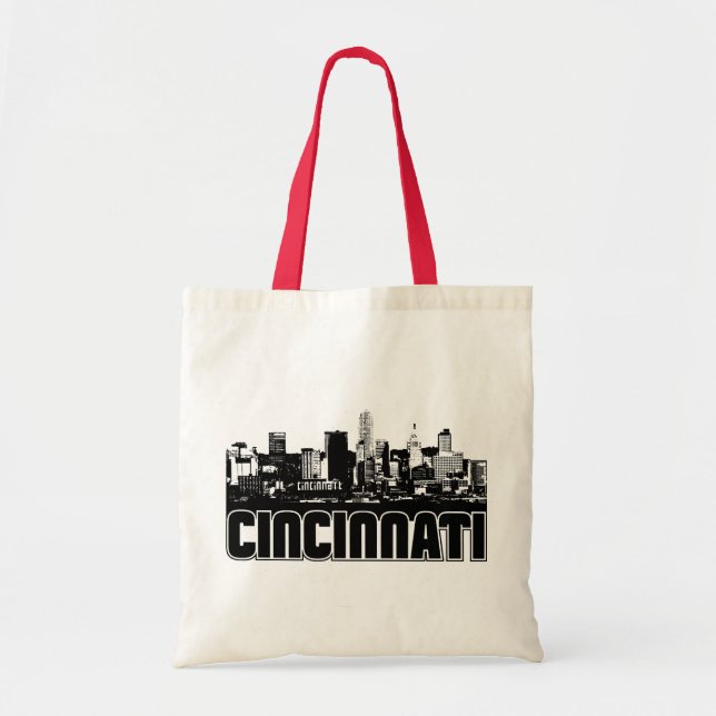 Bolsa Tote Skyline de Cincinnati (Frente)
