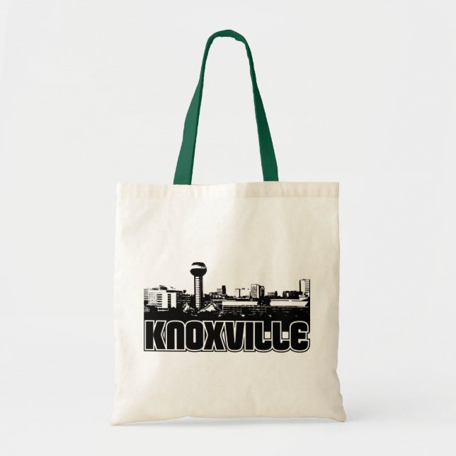Bolsa Tote Skyline de Knoxville (Frente)
