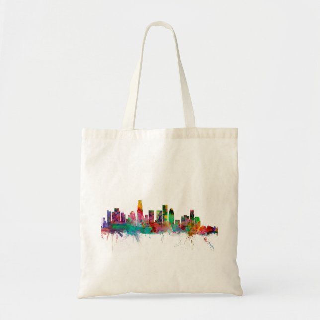 Bolsa Tote Skyline de Los Angeles Califórnia (Frente)