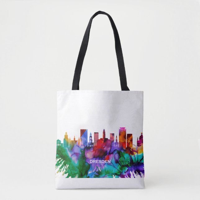 Bolsa Tote Skyline Dresden (Frente)
