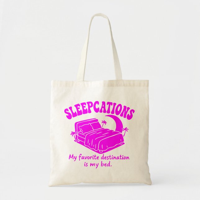 Bolsa Tote Sleepcations (Frente)