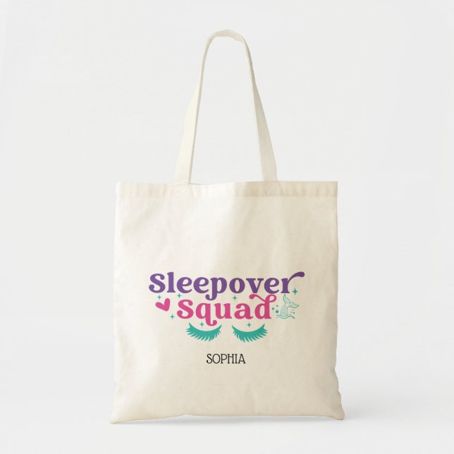 Bolsa Tote Sleepover Squad  (Frente)
