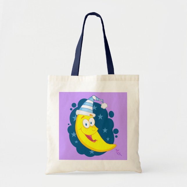 Bolsa Tote Sleepy Moon Budget Tote Bag (Frente)