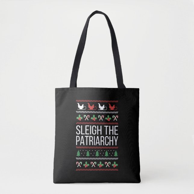 Bolsa Tote Sleigh O Patriarcado II (Frente)