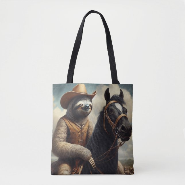 Bolsa Tote Sloth Cowboy (Frente)