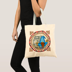 Bolsa Tote Slots do Gnome Bell