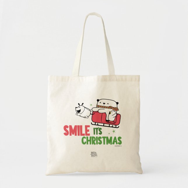 Bolsa Tote Smile, it's Christmas |  (Frente)