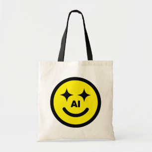 Bolsa Tote Smiley Face AI™