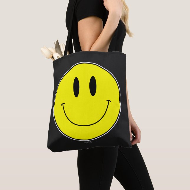 Bolsa Tote SMILIEWEAR™ Apenas O Smiley Smilly Shoulder Bag (Close Up)