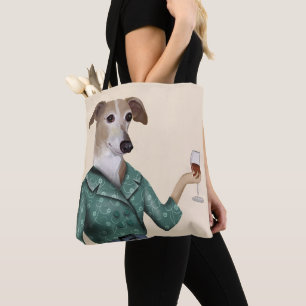 Bolsa Tote Snob de Vinho Cinzento
