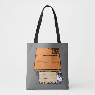 Bolsa Tote Snoopy Halloween Spider Web Doghouse