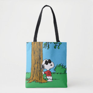 Bolsa Tote Snoopy "Joe Legal" em pé