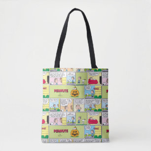 Bolsa Tote Snoopy & Linus O Excelente Pumpkin News