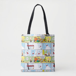 Bolsa Tote Snoopy Sled Riding Comida Dish