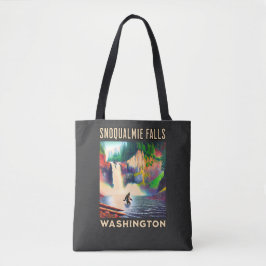 Bolsa Tote Snoqualmie Cai Shirt Washington, Sasquatch