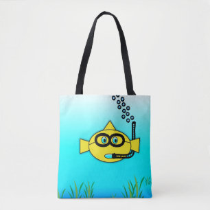 Bolsa Tote Snorkel Fish