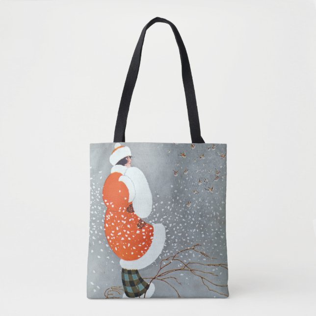 Bolsa Tote Snow Buntings - Will Hammell  (Frente)