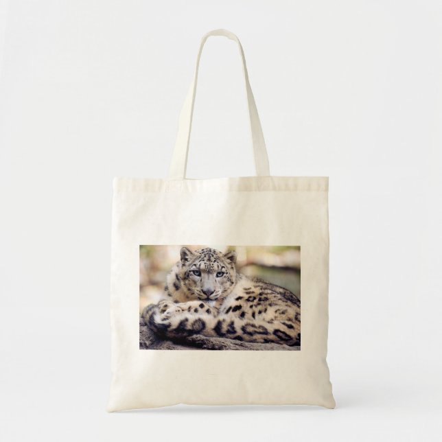 Bolsa Tote Snow Lepard (Frente)