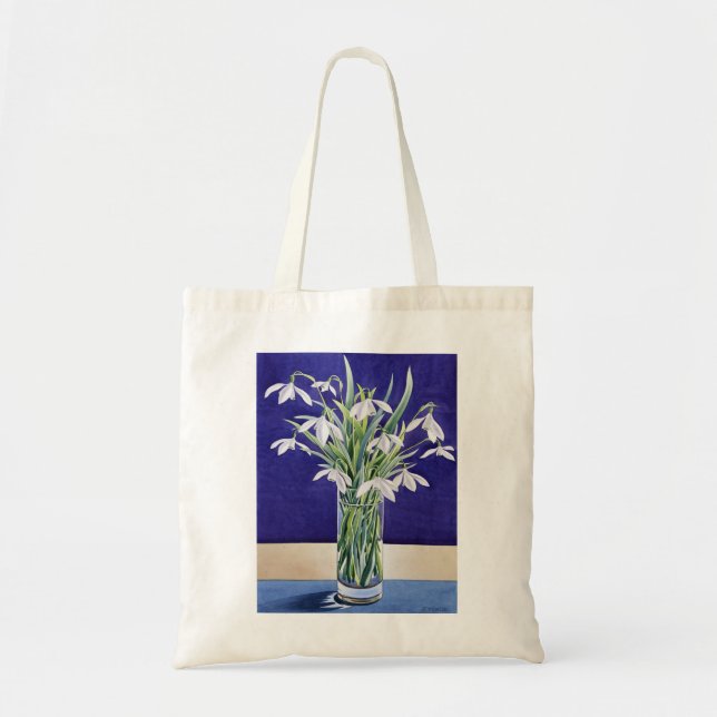 Bolsa Tote Snowdrops (Frente)