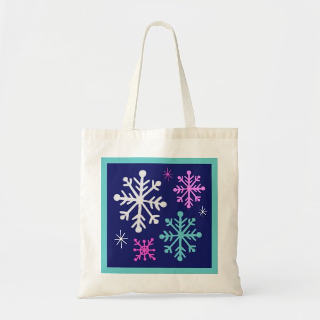 Bolsa Tote Snowflake Bag (Frente)