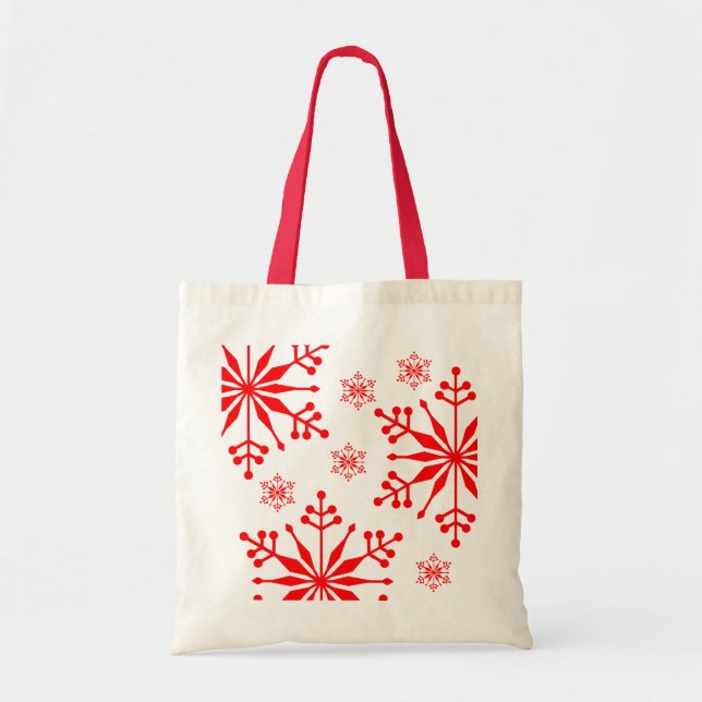 Bolsa Tote Snowflake Style Tote Bag (Frente)