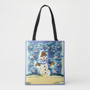 Bolsa Tote Snowie Snowman