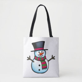 Bolsa Tote Snowman