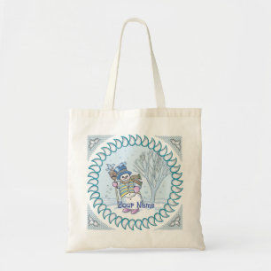 Bolsa Tote Snowman a pé