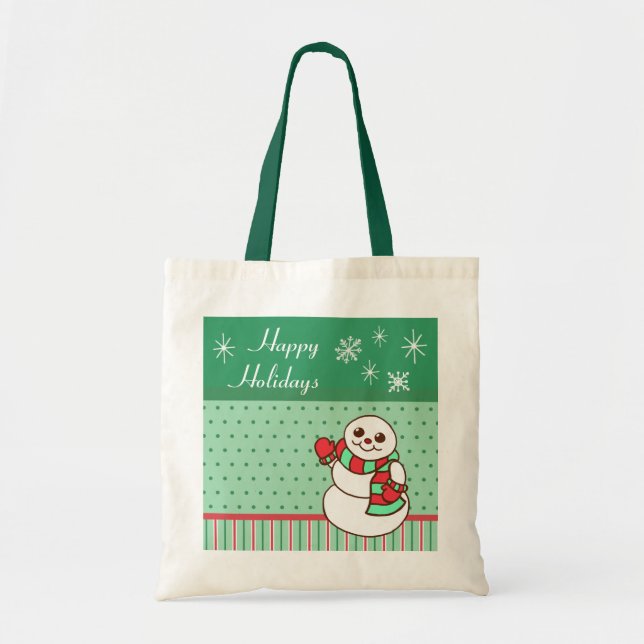 Bolsa Tote Snowman Bag (Frente)