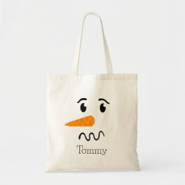 Bolsa Tote Snowman Confusa Face Frosty