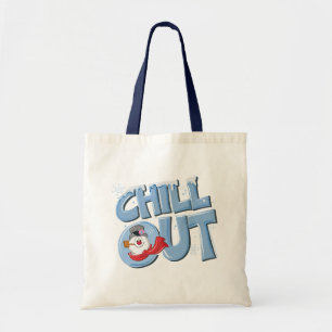 Bolsa Tote Snowman™ congelado Desenho